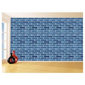 Papel De Parede 3D Tijolo Sala Tijolinho Vista 3,5M Xbr48