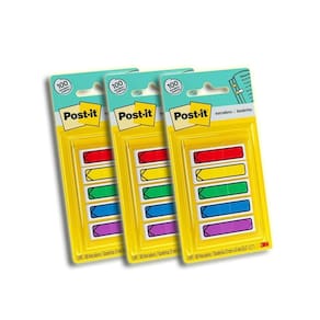 Marcador página adesivo post-it flags setas 100 fls