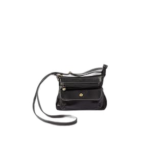 Bolsa selma transversal feminina tiracolo em couro