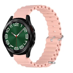 Pulseira De Silicone Ondulada Macia Para Watch6 Classic 47Mm