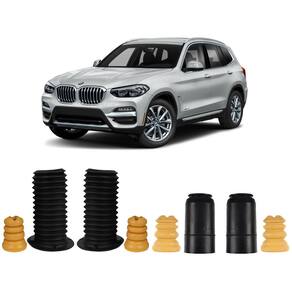 Par batente coifa dianteiro traseiro bmw x3 2016 2017 2018
