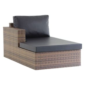 Chaise Recife Em Alumínio Para Piscina Jardim Capuccino