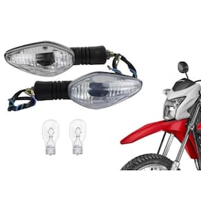 Par piscas cristal lampadas nxr bros 150 160 2014 universal
