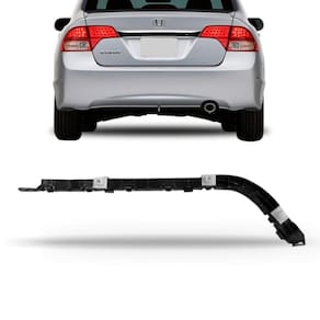Guia suporte parachoque traseiro new civic 2008 a 2012