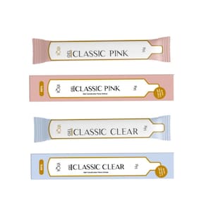 Gel volia cassic pink refil 14g + gel volia clear 14g