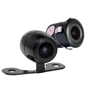 Câmera de ré ou frontal veicular 2x1 roadstar rs-201br plus