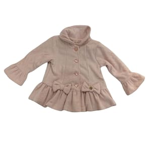 Casaco com brilho infantil fem Petit Cherie rose