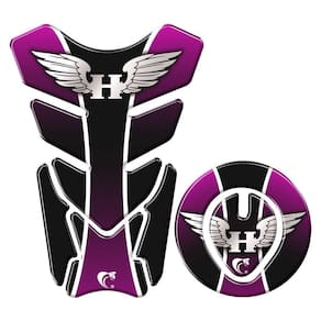 Protetor Tanque E Bocal Adesivo Moto Honda Asa Até 2017 Rosa Cor Rosa