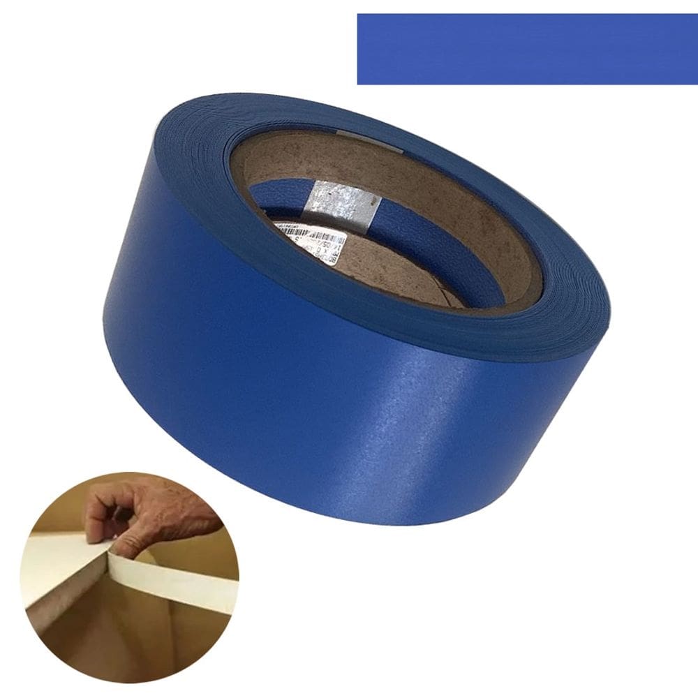 Fita De Borda PVC Azul Cobalto Tx  63mm X 20m Tabone