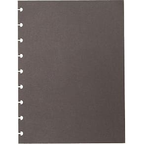 Caderno inteligente refil médio black 180g 10 folhas