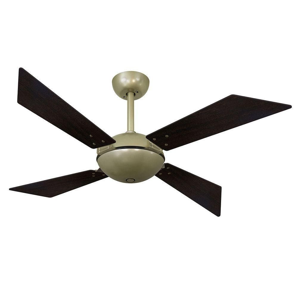 Ventilador De Teto Volare Gold Tech 4 Pás Tabaco 110V