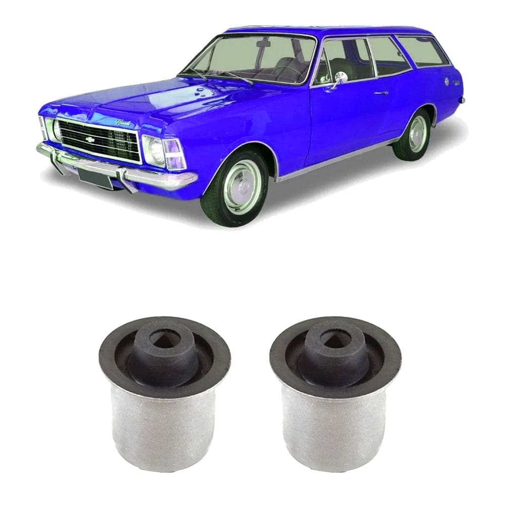 Kit 2 bucha pequena suspensão traseira gm caravan 1981-83