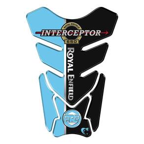 Protetor Adesivo Moto Resinado Interceptor 650 Azul Cor Azul