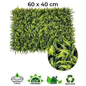 Placa De Samambaia Artificial Jardim Vertical Muro Inglês