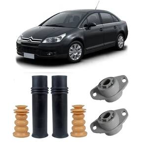 Kit coxim batente traseiro citroen c4 pallas 2005 2006 2007