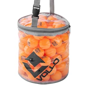 Kit 100 Bolinhas com Sacola ABS Tenis de Mesa Ping Pong PRO 40+ Versátil Vollo