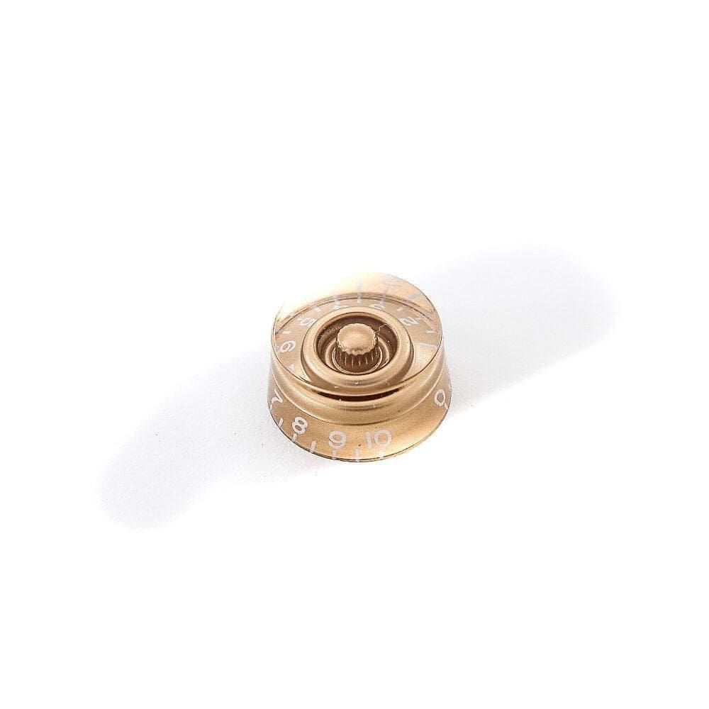 Knob Plástico Instrumentos Dourado (4 Peças) Spirit Klc-gd [f035]