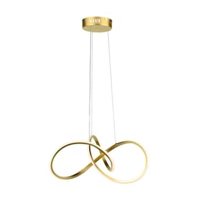 Lustre pendente taschibra design tóquio 30w led 45cm luz que