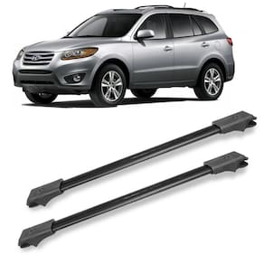 Travessa rack de teto larga hyundai santa fe 2006 ate 2013