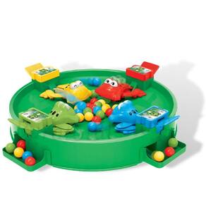 Jogo sapo papa bolinhas brinquedo colorido sapinho comilao