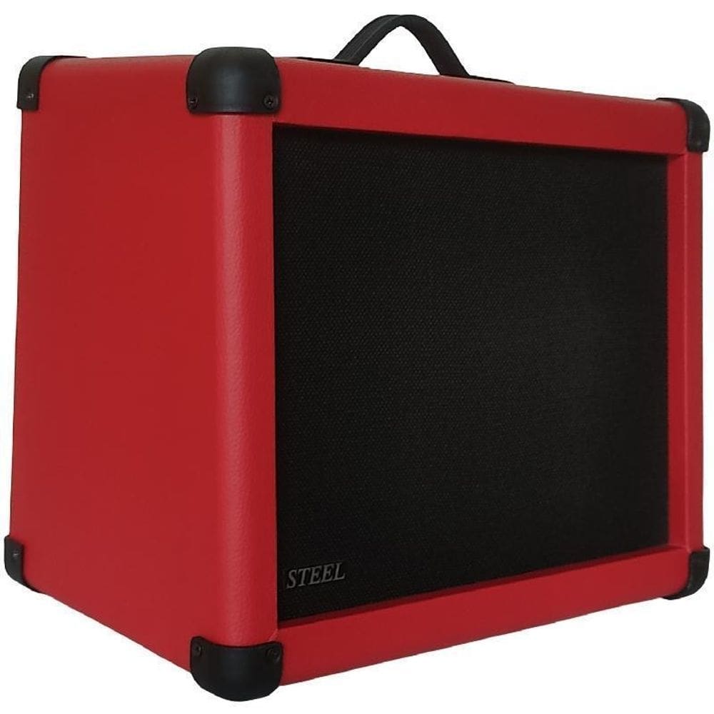 Cubo Amplificador Guitarra 10`` 50W Rms Steel 70 Gt Vermelho