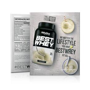 Sache Best Whey 35G Atlhetica Sabor Vanilla Cream