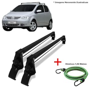 Rack teto bagageiro fox 2 portas 12 a 16 e 1 elastico corda