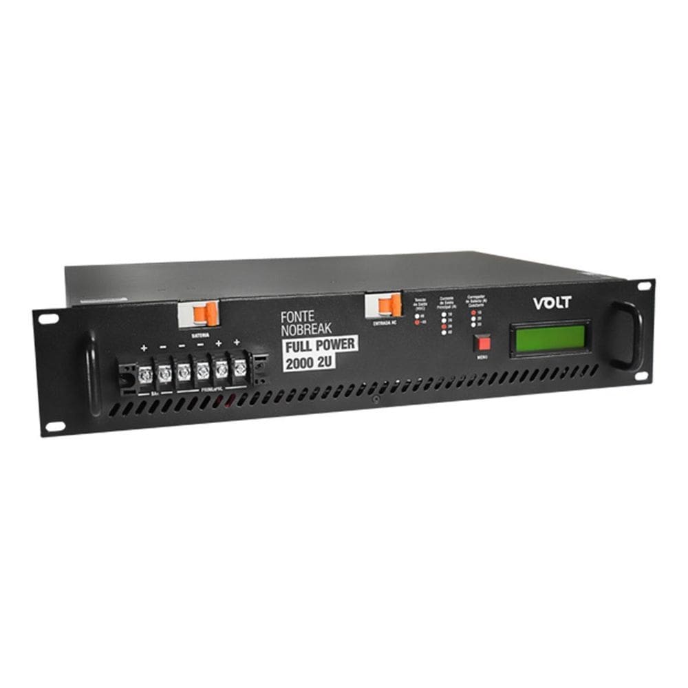 Fonte Nobreak Full Power 2000W -48V-30S+10C 2U 127/220V