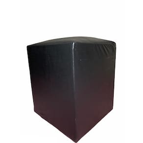 Banqueta puff sala decorativo pufe para quarto puf quadrado