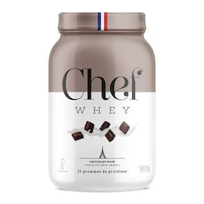 Chef whey protein zero lactose choc.amargo 907g - chef whey