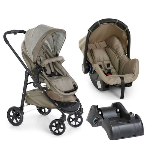 imagem-Travel system olympus chocolate com base - galzerano