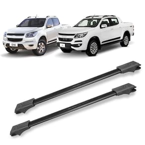 Travessa rack de teto larga chevrolet s10 anos 09 ate 12