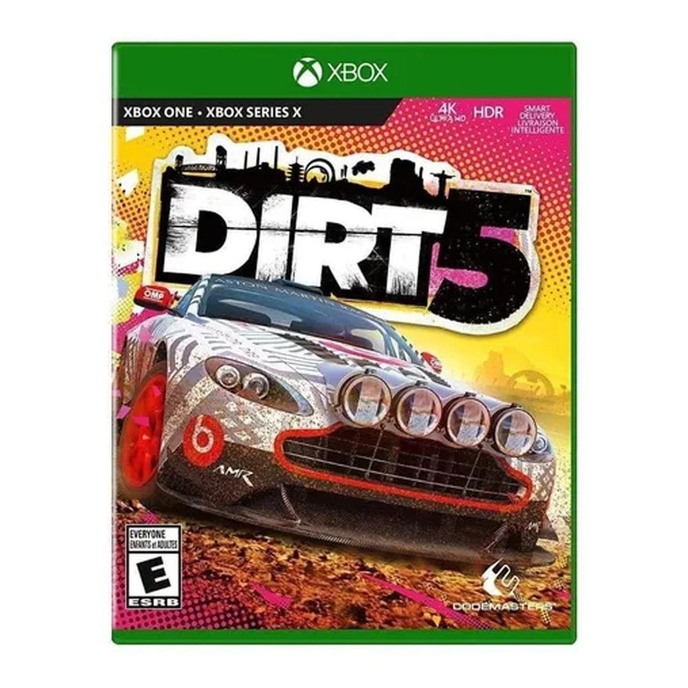 Jogo de corrida xbox one dirt 5 novo codemasters