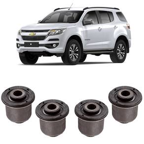 Jogo 4 bucha bandeja superior gm trailblazer 2012 2013 2014