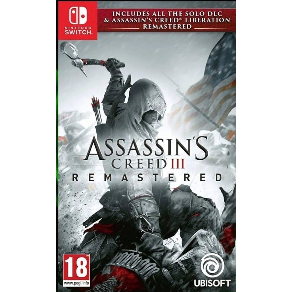 Jogo assassin`s creed 3 remastered switch