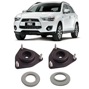 Kit 2 coxim rolamento suspensão dianteira asx 2010 a 2019