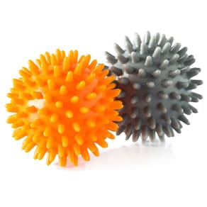 Kit 2 Bolinhas Texturizada Massagem PVC Redução Dores Relaxante Uso Diário Vollo
