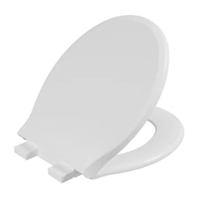Assento Oval Branco P Vaso Convencional Fechamento Suave
