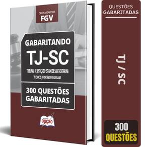 Caderno De Testes Tj Sc 2024 - Técnico Judiciário Auxiliar