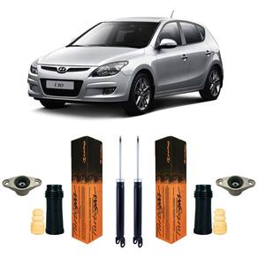 2 amortecedores + kit coxim traseiro hyundai i30 2009 a 2012