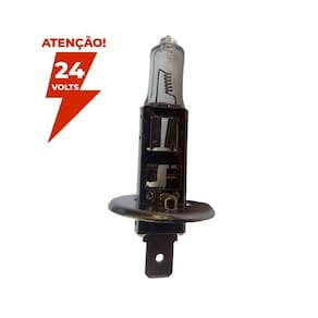 Lâmpadas h1 halógena 24v - 70w p14.5s branca