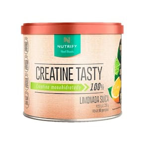 Creatina Tasty Monohidratada Limonada Suiça 210G - Nutrify