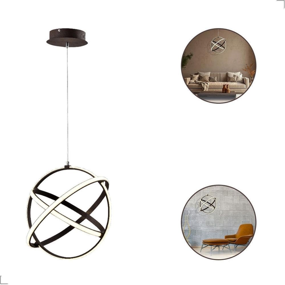 Pendente  led 50w - iluminação única