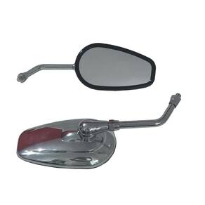 Espelho retrovisor gvs mod.harley para vulcan 800 cromado