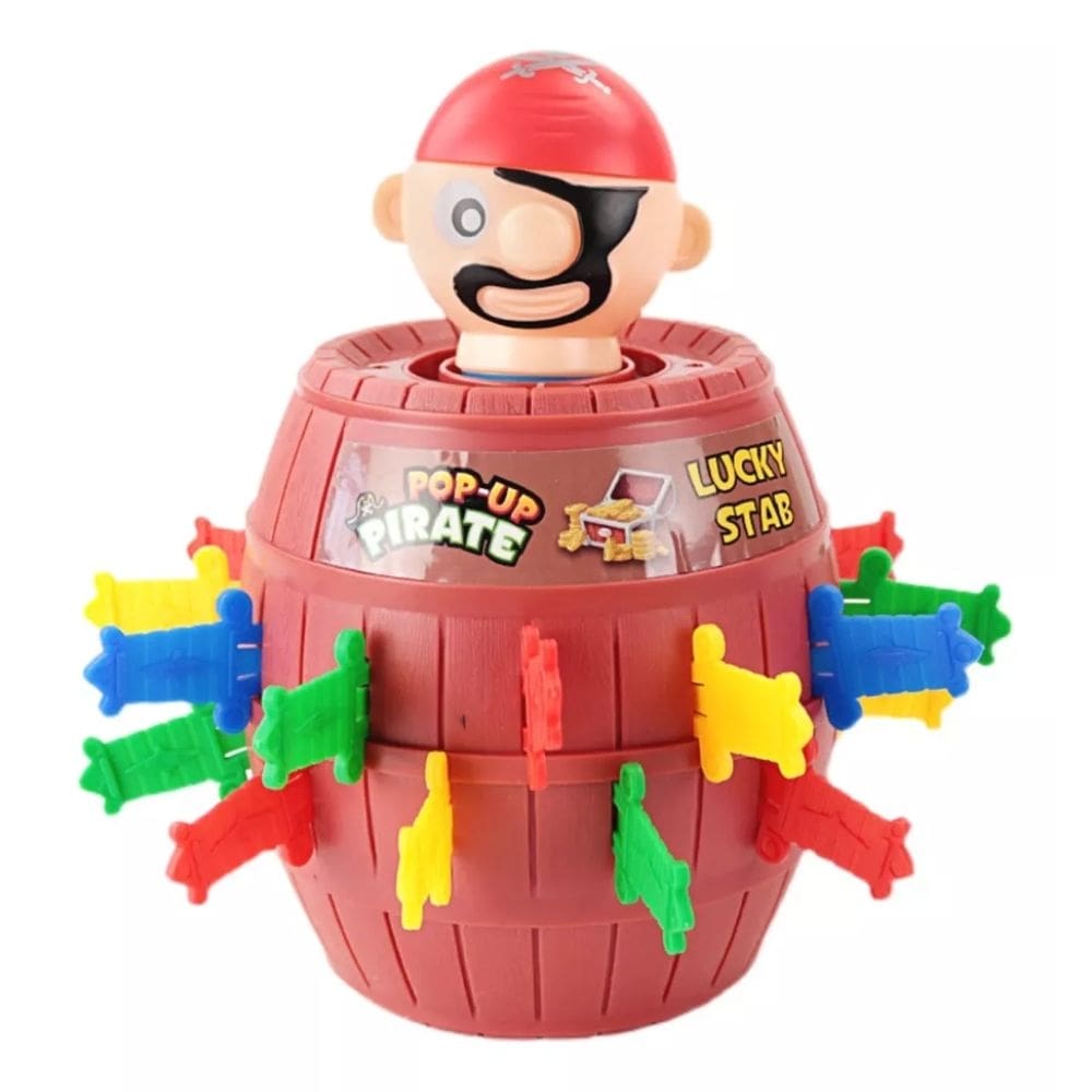 Jogo Pula Pirata Espeta Barril Ark Toys