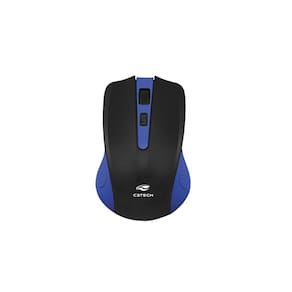 Mouse sem fio c3tech wireless m-w20bl azul usb