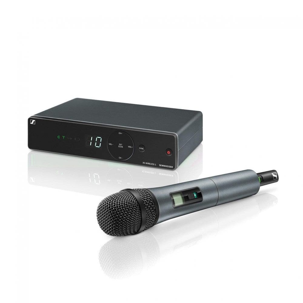 Microfone sem fio mão sennheiser xsw1-825a