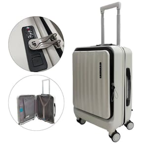 Mala De Viagem Bordo Luxo Cadeado Embutido Rodas 360 Up4You