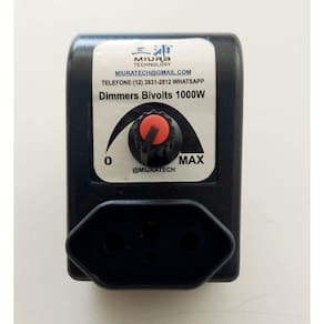 Dimmer 1000W Controle de Iluminação e Velocidade + Shakeira