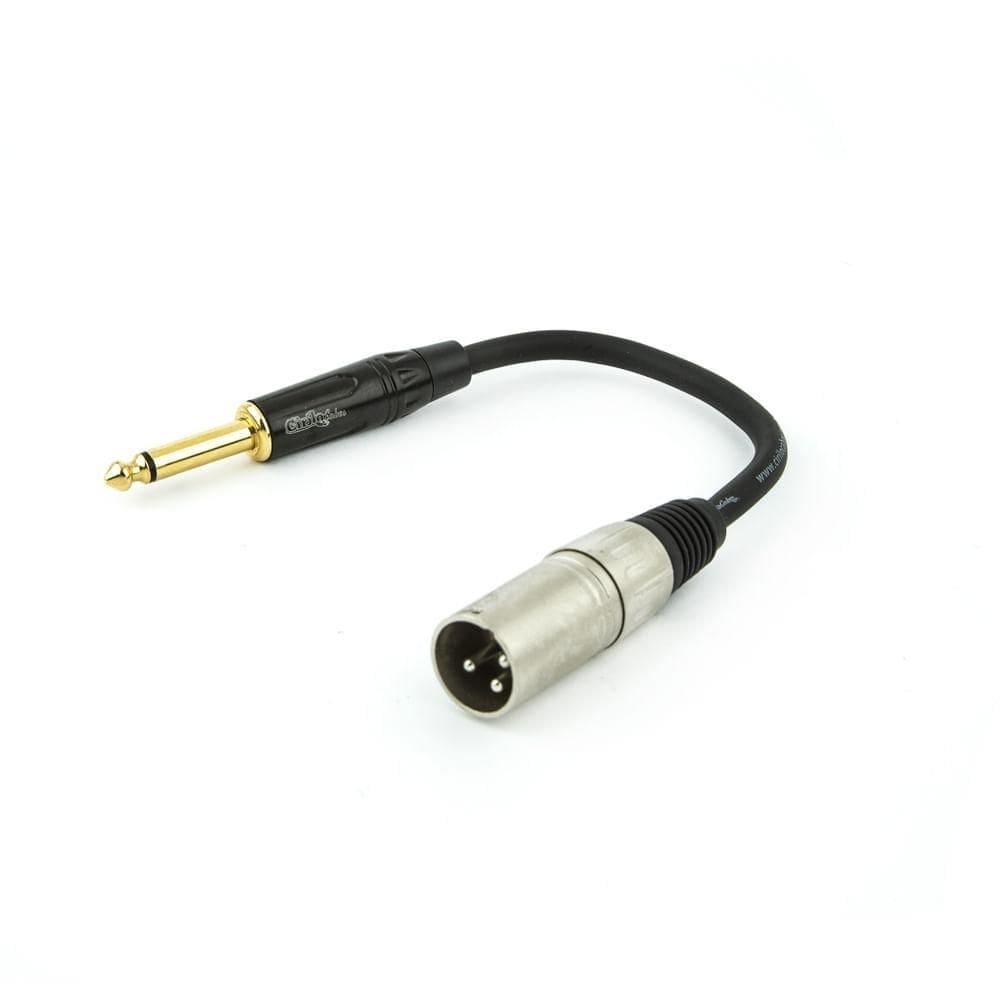Cabo xlr para p10 profissional mono - 5 mt